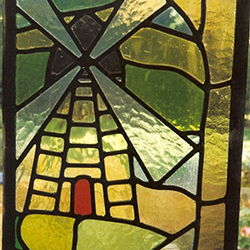 Stained glass design from Cambridge Stained Glass specialist, Allgood