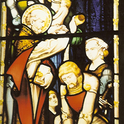 Stained glass restoration from Cambridge Stained Glass specialist, Allgood